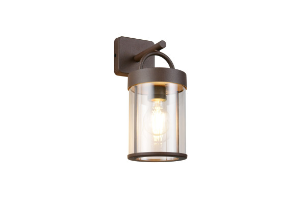 Reality R26476124 Almeria E27 Wandleuchte Rostfarbig IP44