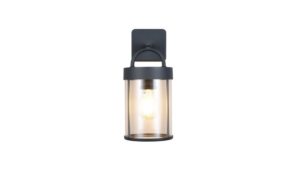 Reality R26476142 Almeria E27 Wandleuchte Anthrazit IP44