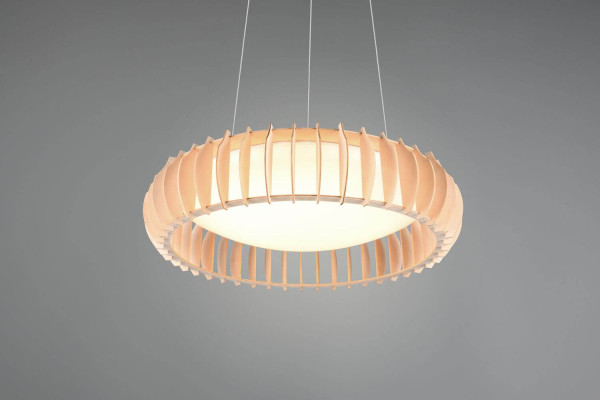 Reality Monte LED Pendelleuchte  40W ⌀60cm dimmbar Weiß CCT einstellbare Lichtfarbe