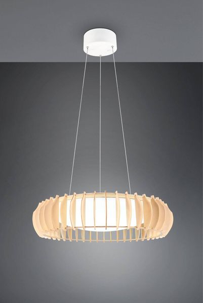 Reality Monte LED Pendelleuchte  40W ⌀60cm dimmbar Weiß CCT einstellbare Lichtfarbe