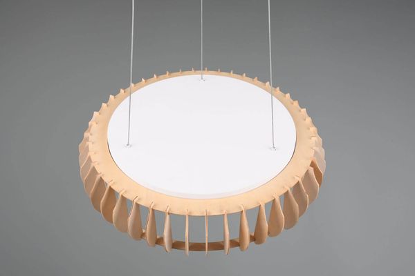 Reality Monte LED Pendelleuchte  40W ⌀60cm dimmbar Weiß CCT einstellbare Lichtfarbe