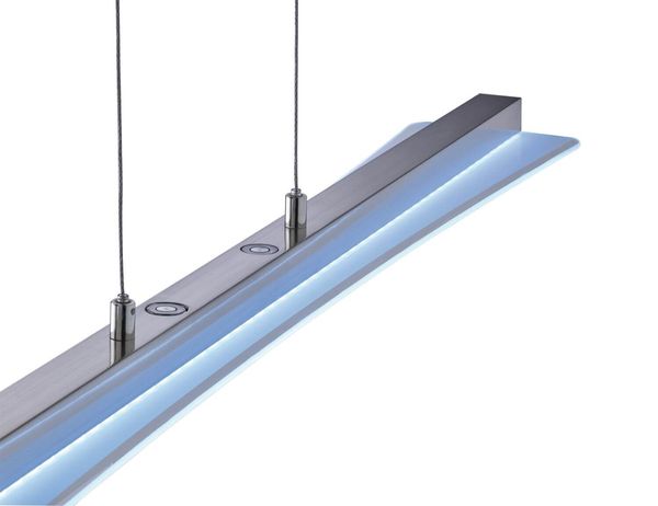 Reality Smash LED Pendelleuchte  18W Nickel Matt CCT einstellbare Lichtfarbe Touch
