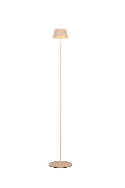 Reality R47706166 Suarez LED Stehleuchte 1,5W ⌀13,5cm dimmbar Sand IP44 warmweiss