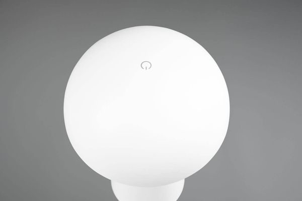 Reality Lennon LED Tischleuchte  2W ⌀13,6cm Weiß IP44 warmweiss