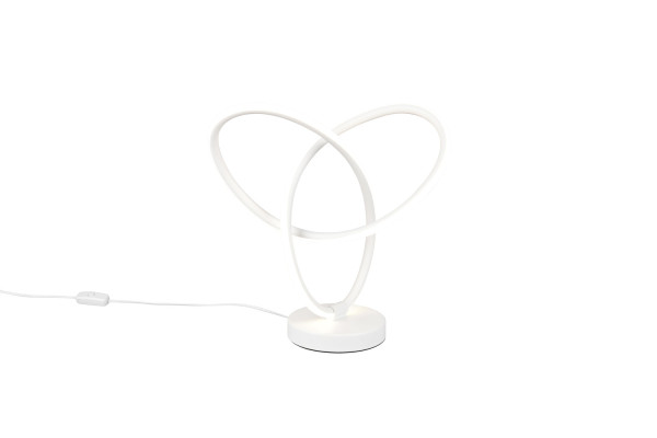 Reality R53591131 Lando LED Tischleuchte 8W Weiß Matt warmweiss