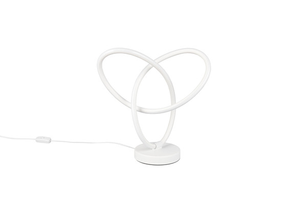Reality R53591131 Lando LED Tischleuchte 8W Weiß Matt warmweiss
