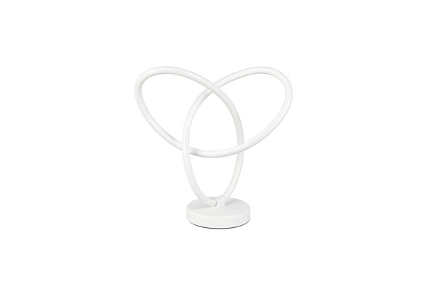 Reality R53591131 Lando LED Tischleuchte 8W Weiß Matt warmweiss