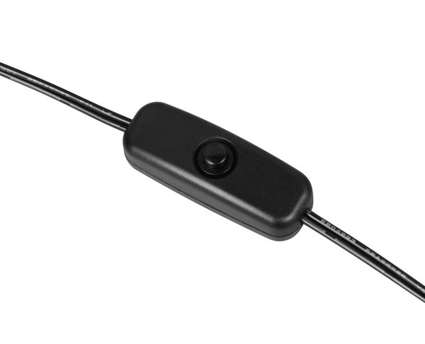 Reality R53591132 Lando LED Tischleuchte 8W Schwarz Matt warmweiss