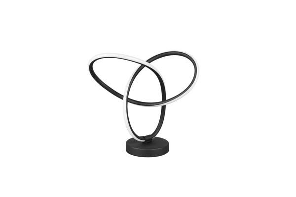 Reality R53591132 Lando LED Tischleuchte 8W Schwarz Matt warmweiss