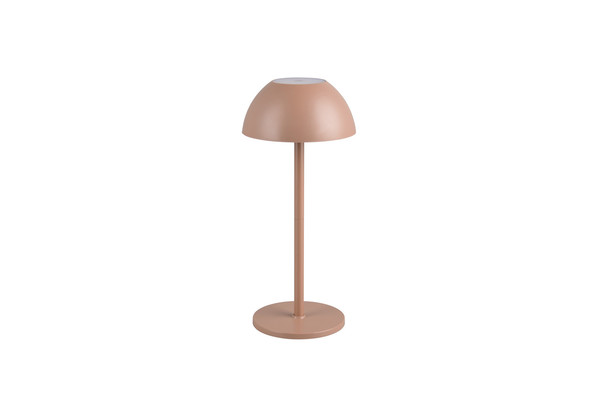 Reality R54106165 Ricardo LED Tischleuchte 1,7W ⌀13,5cm Coffee IP54 warmweiss Touch
