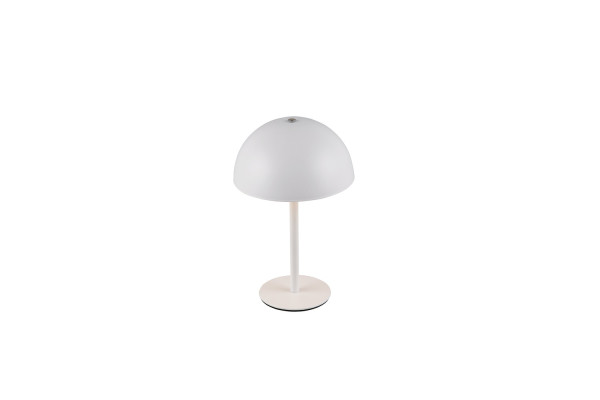 Reality R54891131 Munoz LED Tischleuchte 1,3W ⌀13cm Weiß Matt warmweiss Touch
