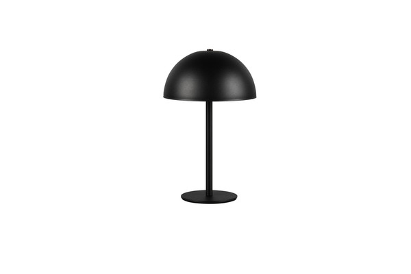 Reality R54891132 Munoz LED Tischleuchte 1,3W ⌀13cm Schwarz Matt warmweiss Touch