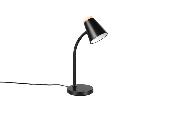 Reality R55831102 Pongo LED Tischleuchte 4,5W Schwarz warmweiss