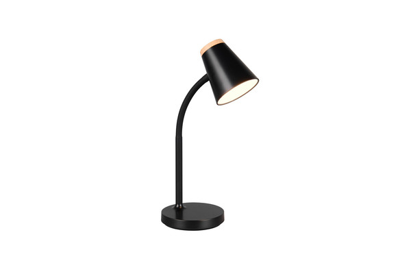Reality R55831102 Pongo LED Tischleuchte 4,5W Schwarz warmweiss