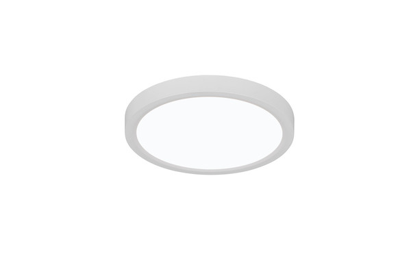 Reality R65891131 Draco LED Deckenleuchte 18W ⌀23cm dimmbar Weiß Matt CCT einstellbare Lichtfarbe