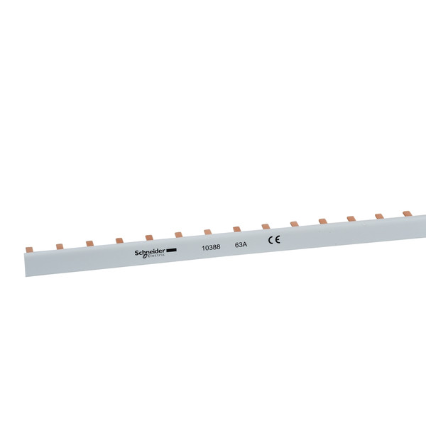 Schneider Electric 10400 Phasenschiene Stift, 3P, 11 TE, 63A, ablängbar