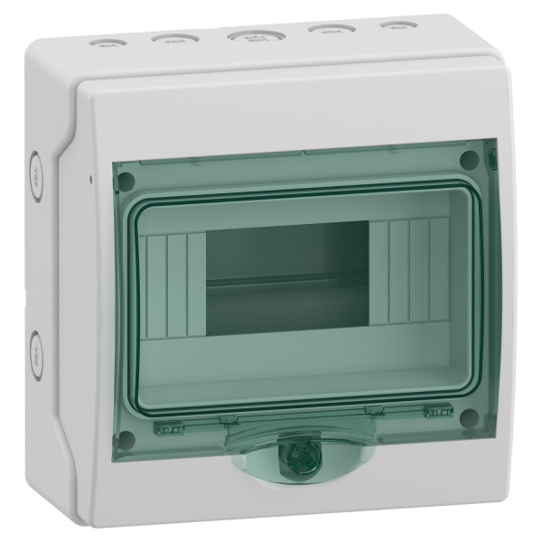 Schneider Electric 13443 Kaedra Mini-Kleinverteiler, 8 TE, IP65