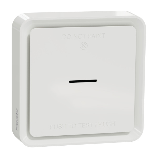 Schneider Electric CCT599002 Rauchmelder, Wiser, DC, 3V, IP20, weiß