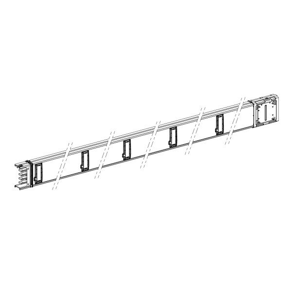 Schneider Electric KSA100ED45010 KSA gerades Element, 100A, 5m, 10Abgänge