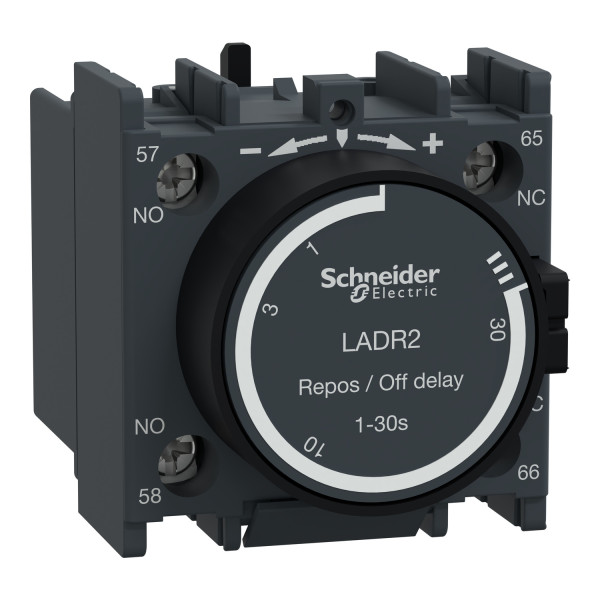 Schneider Electric LADR2 Zeitblock, rückfallverzögert, 1, 30s, Schraubanschluss