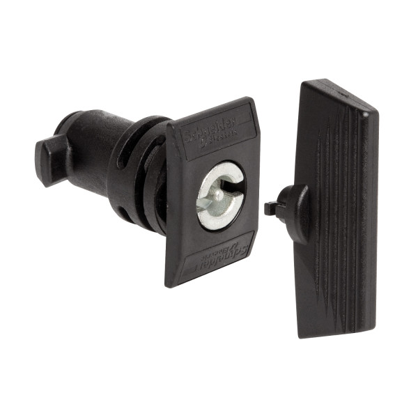 Schneider Electric NSYCDBPLM Doppelbarteinsatz (3mm) für rechteckiges PLM-Schild