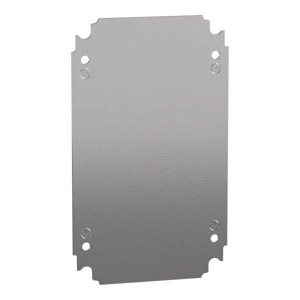 Schneider Electric NSYMM32 Einfache Montageplatte H300xB200mm aus verzinktem Stahl
