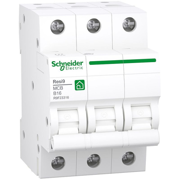 Schneider R9F23316 Leitungsschutzschalter Resi9 16A 3-polig Sicherungsautomat