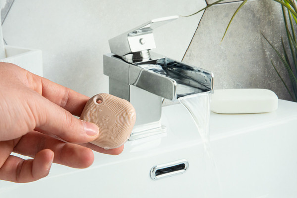 Shelly BLU Button Tough 1 - Robuster Bluetooth Schalter & Dimmer Mokka, IP54