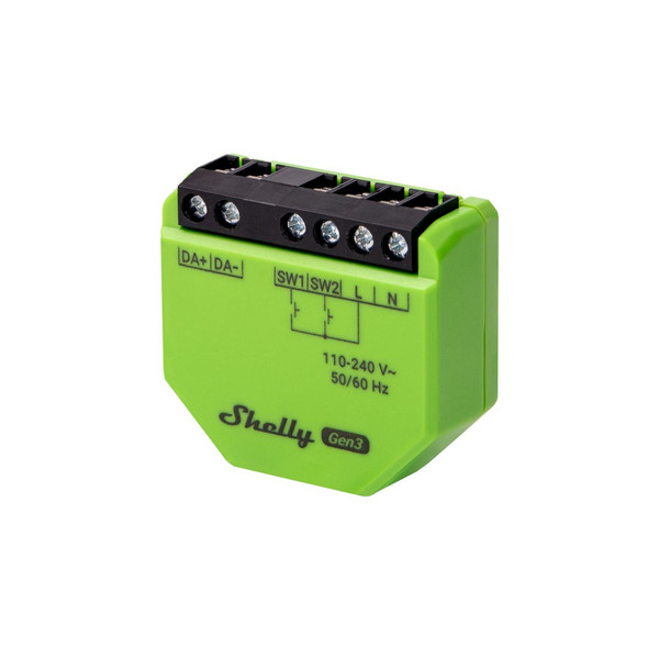 Shelly DALI Dimmer Gen3 - Smarte DALI-Lichtsteuerung, WLAN, LED Lichtcontroller Relais
