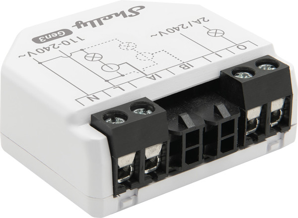Shelly EM Gen3 - WLAN Energiezähler Set inkl. 50A Wandler, Stromzähler, Messfunktion