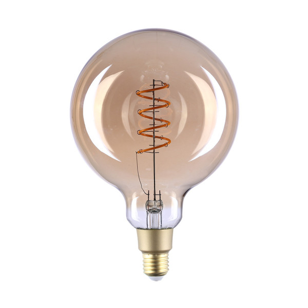 Shelly Vintage G125 - Smarte LED-Globe, E27, Warmweiß, Dimmbar