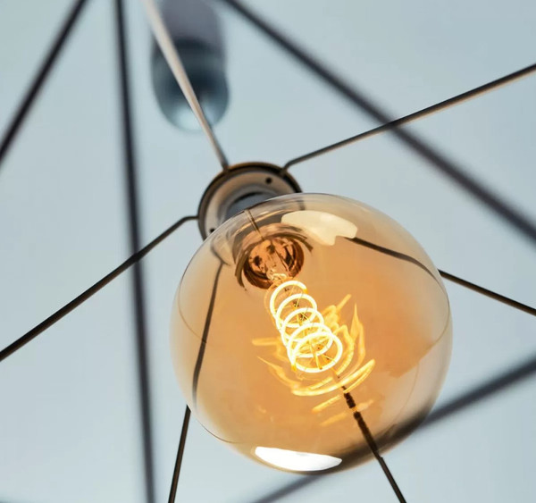 Shelly Vintage G125 - Smarte LED-Globe, E27, Warmweiß, Dimmbar