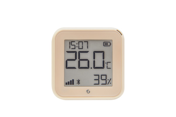 Shelly H&T Gen3 - WLAN Temperatur- & Feuchtigkeitssensor, Mokka, BT, USB-C