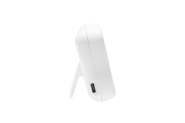Shelly H&T Gen3 - WLAN Temperatur- & Feuchtigkeitssensor, Matt Weiß, BT, USB-C