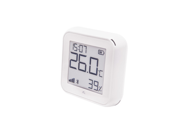 Shelly H&T Gen3 - WLAN Temperatur- & Feuchtigkeitssensor, Matt Weiß, BT, USB-C