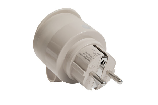 Shelly Outdoor Plug S Gen3 - Smarte Außensteckdose, IP44, Messfunktion Zwischenstecker WLAN, BT