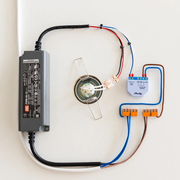 Shelly Plus 0-10V Dimmer - WLAN Steuergerät, 0-10V Treiber