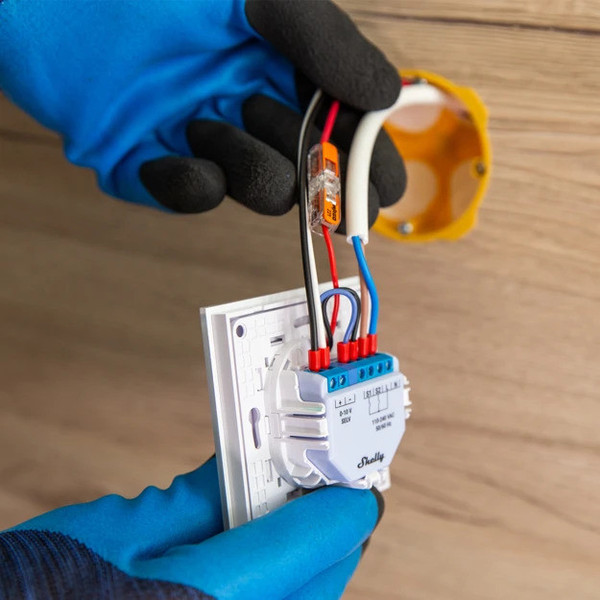 Shelly Plus 0-10V Dimmer - WLAN Steuergerät, 0-10V Treiber