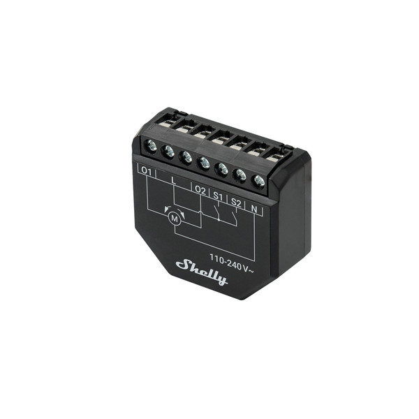 Shelly Shutter - WLAN Rollladenaktor, Nachrüstmodul