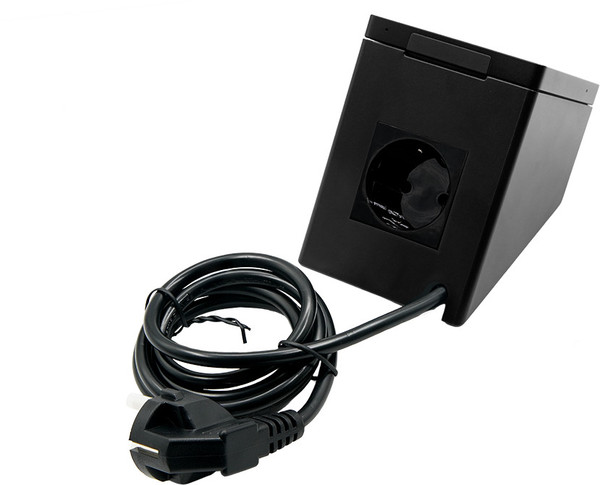Shelly Wall Display Stand Socket - Sockel für Tischständer, Wand, Schwarz