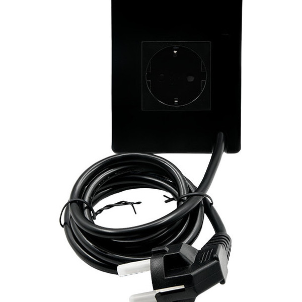 Shelly Wall Display Stand Socket - Sockel für Tischständer, Wand, Schwarz