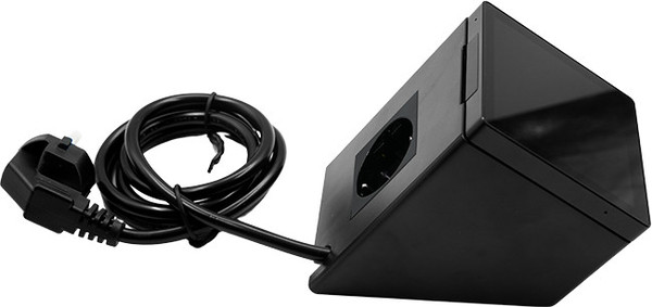 Shelly Wall Display Stand Socket - Sockel für Tischständer, Wand, Schwarz