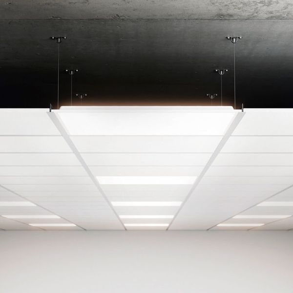 SIGOR Backlit Panel Einbau Fled 62x62cm UGR<19 36W 4000K IP40 90° 3600lm Ra80 ohne Treiber Neutralweiss