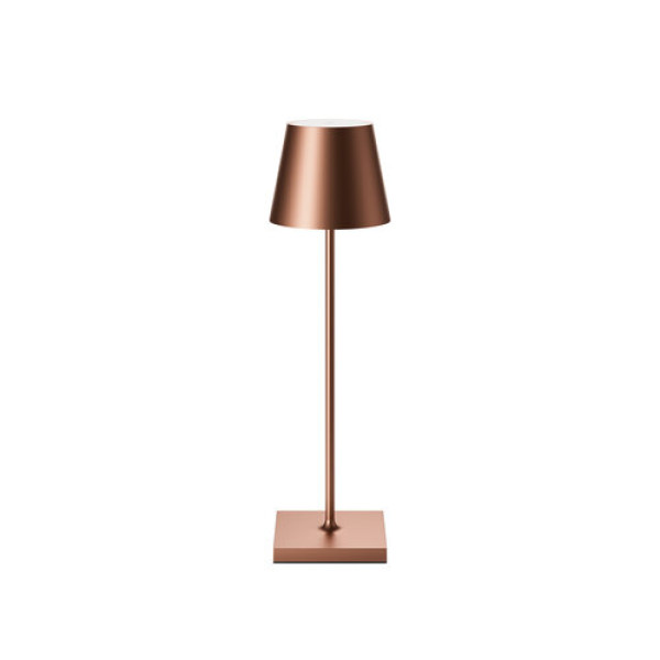 SIGOR Akku-Tischleuchte Nuindie 38cm bronzefarben 2,2W FlexMood 2200K/2700K IP54 Ra85 dimmbar 4546301
