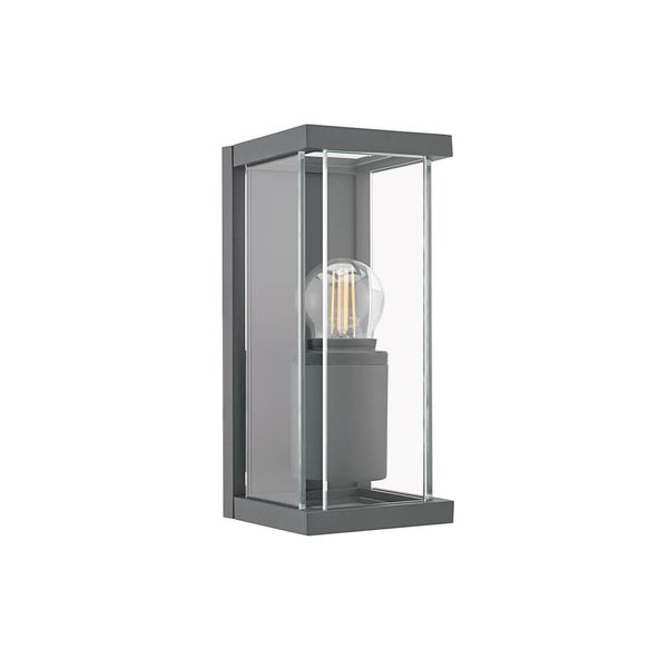 SIGOR Wandleuchte Nulatern Mini anthrazit IP54 E27