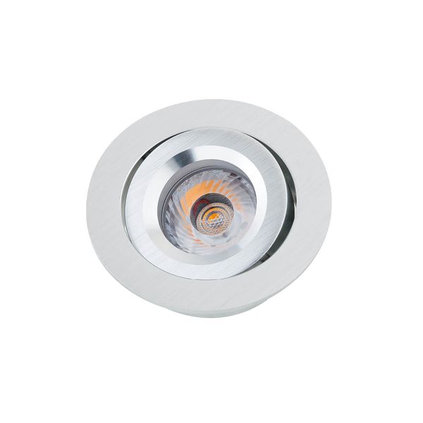 SIGOR LED Einbauleuchte ARGENT FLAT 82mm weiss Downlight 2700K Warmweiss
