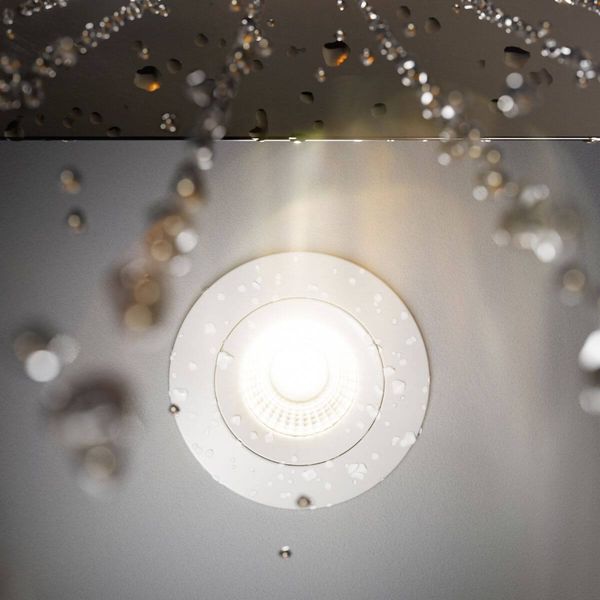 SIGOR Einbauleuchte Argent IP54 BM68/83mm IP54 LED-Modul 9W 3000-2000K 36° Ra95 DimmToWarm 360° schwenkbar