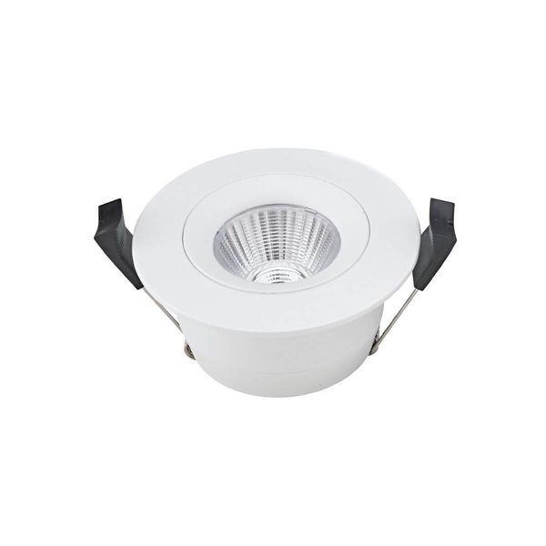 SIGOR Einbauleuchte Argent IP54 BM68/83mm IP54 LED-Modul 9W 3000K 36° Ra95 dimmbar 360° schwenkbar