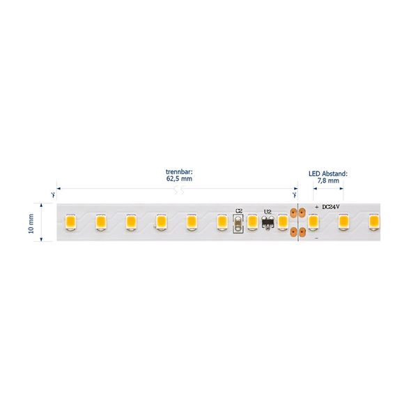 SIGOR 19,2W/m Expert LED-Streifen 2700K 5m Warmweiss
