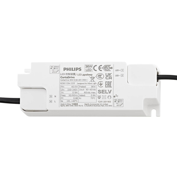 SIGOR Netzteil Powerline Panel CC 36W 900mA